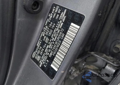 2015 Hyundai Accent Gls from USA, damaged, VIN KMHCT4AE8FU800872